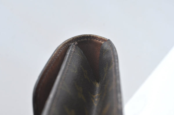 Authentic Louis Vuitton Monogram Poche Ministre Document Case M53445 LV K5037