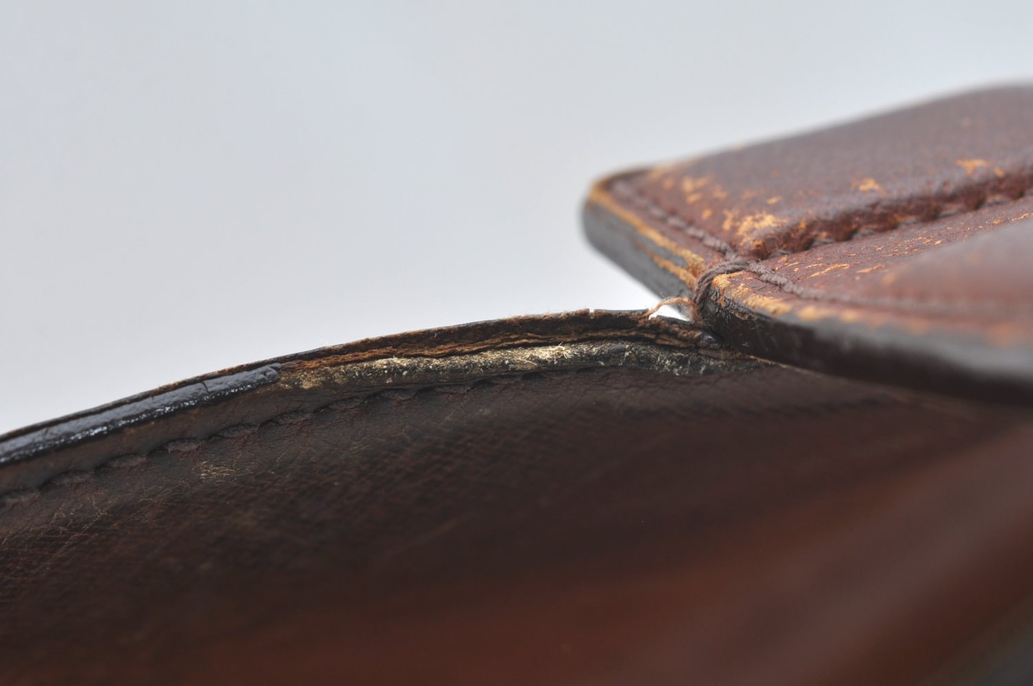 Authentic Louis Vuitton Monogram Poche Ministre Document Case M53445 LV K5037