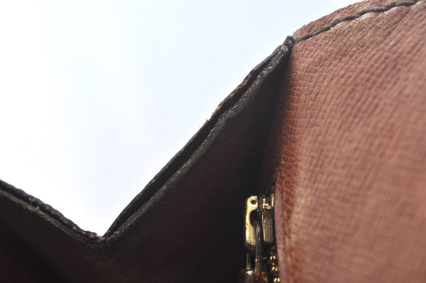 Authentic Louis Vuitton Monogram Poche Ministre Document Case M53445 LV K5037