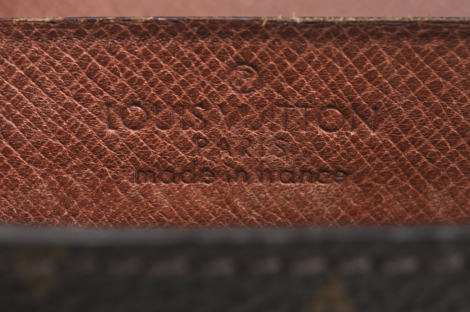 Authentic Louis Vuitton Monogram Poche Ministre Document Case M53445 LV K5037