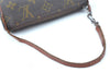 Authentic Louis Vuitton Monogram Papillon Pouch Old Model LV K5040