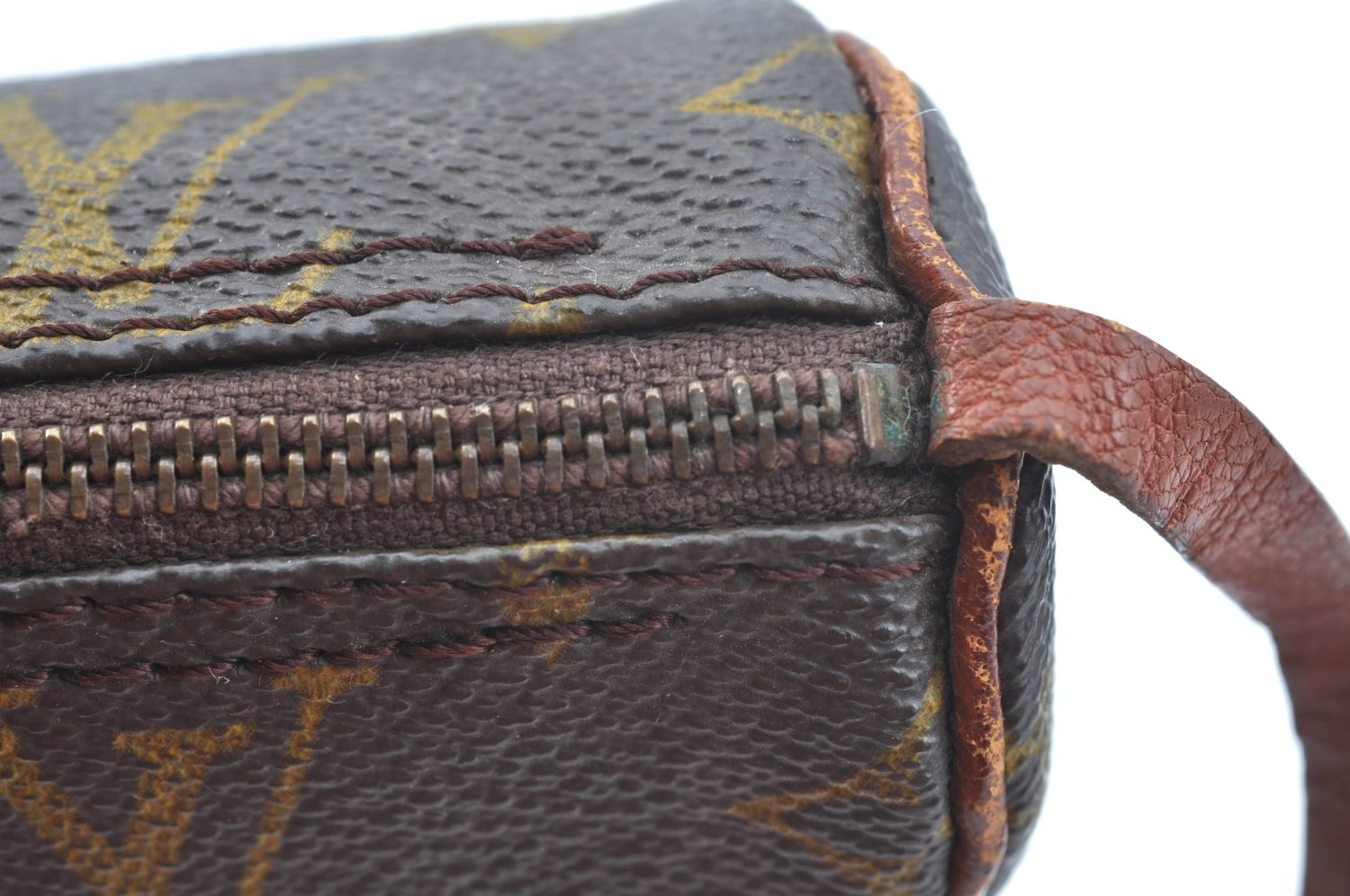 Authentic Louis Vuitton Monogram Papillon Pouch Old Model LV K5040