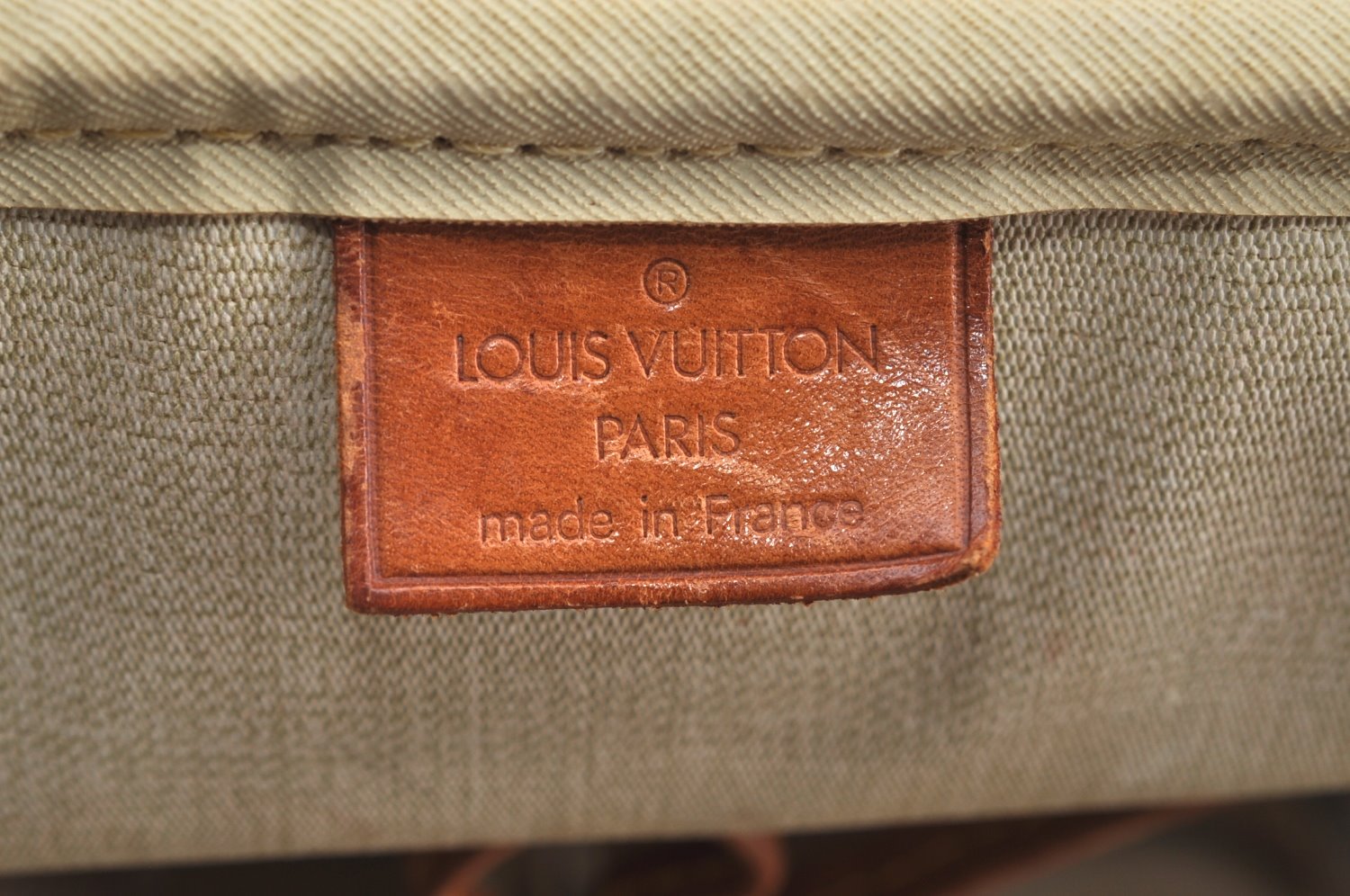 Authentic Louis Vuitton Monogram Deauville Hand Bag M47270 LV K5048