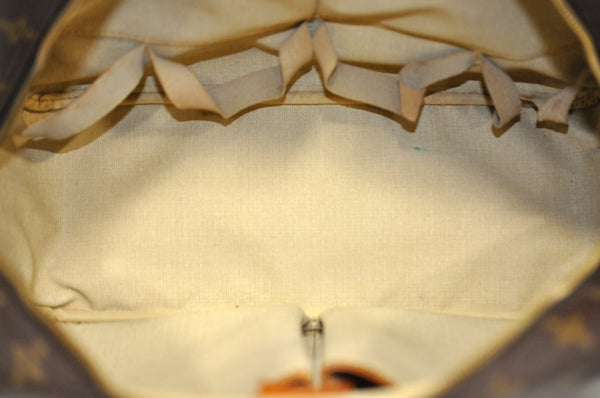 Authentic Louis Vuitton Monogram Deauville Hand Bag M47270 LV K5048