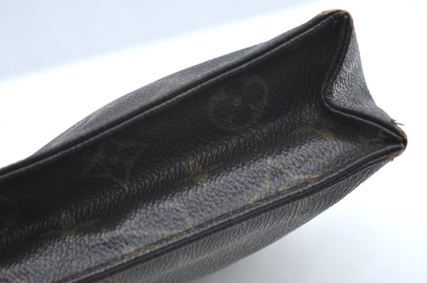 Authentic Louis Vuitton Monogram Poche Toilette 26 M47542 Cosmetics Pouch K5050