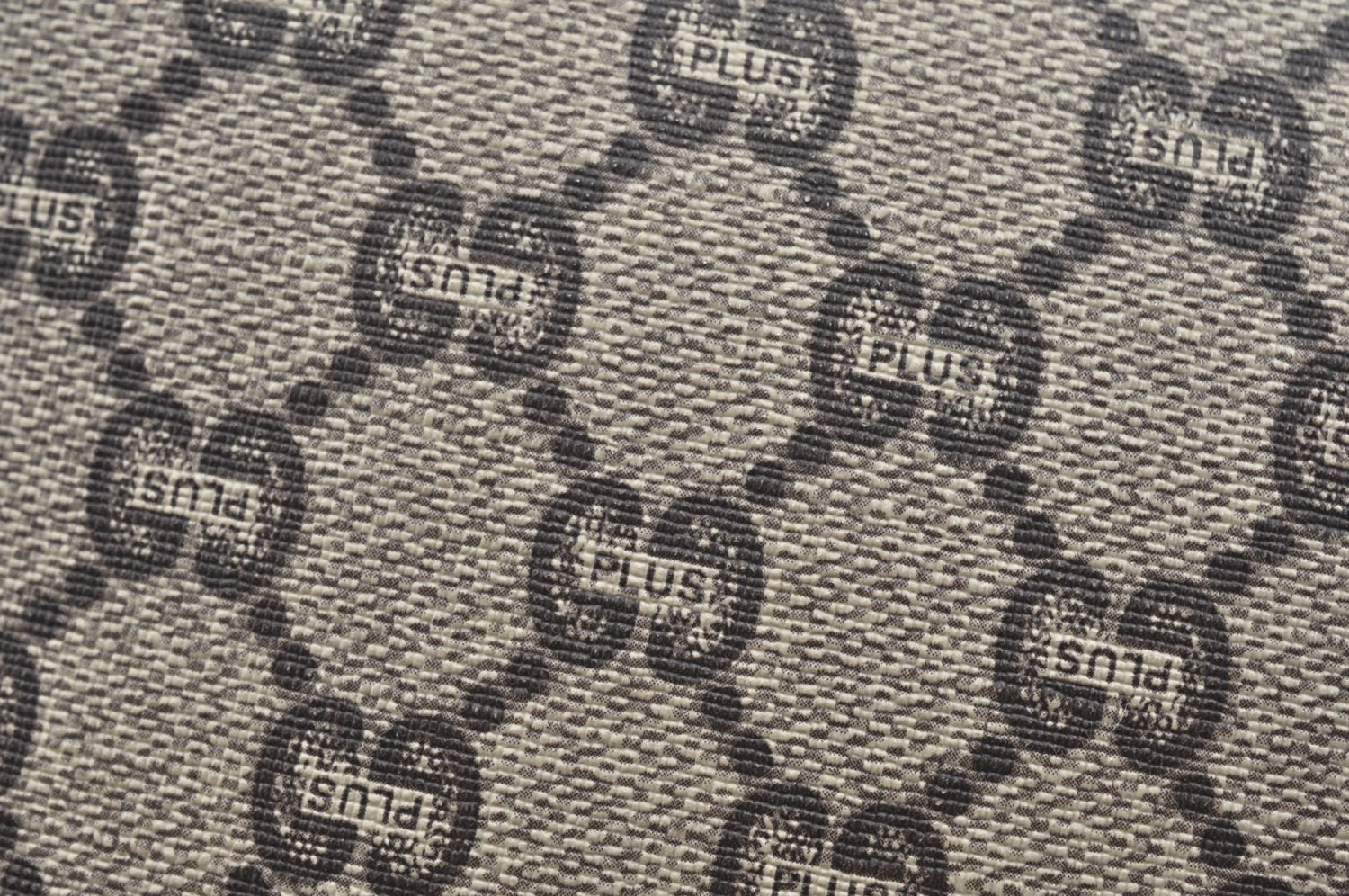 Authentic GUCCI GG Plus Clutch Hand Bag Purse GG PVC Leather Brown K5051