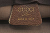 Authentic GUCCI GG Plus Clutch Hand Bag Purse GG PVC Leather Brown K5051