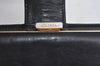 Authentic CHANEL Caviar Skin CC Logo Bifold Long Wallet Purse Black K5053