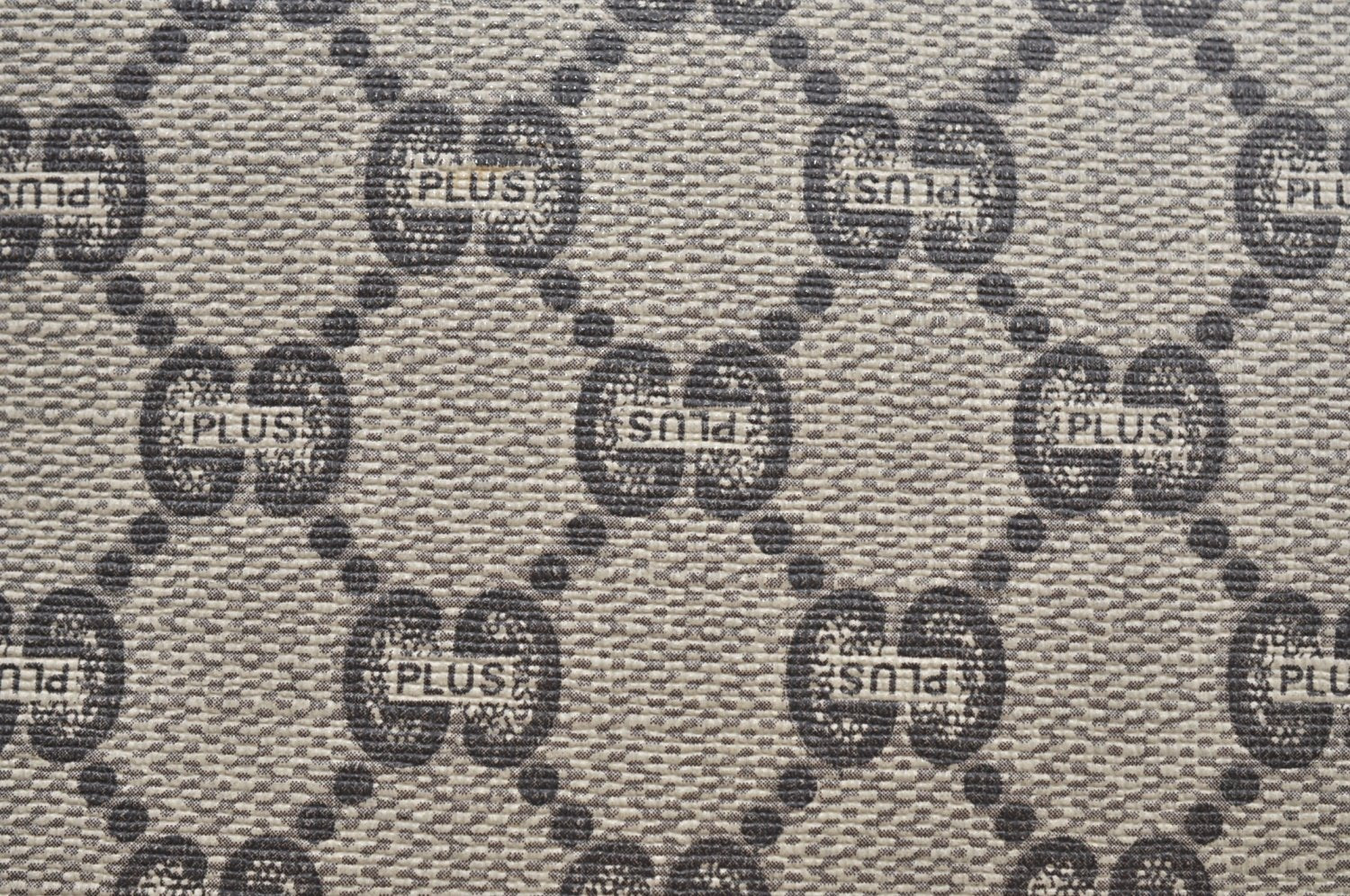 Authentic GUCCI GG Plus Clutch Hand Bag Purse PVC Leather Brown K5055