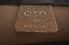 Authentic GUCCI GG Plus Clutch Hand Bag Purse PVC Leather Brown K5055