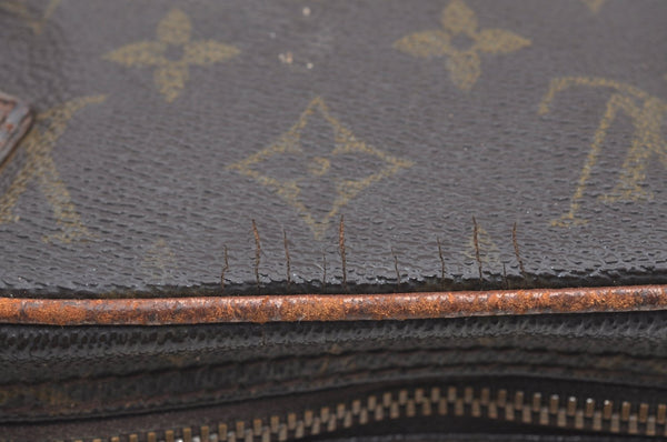 Auth Louis Vuitton Monogram Danube Shoulder Cross Bag Old Model LV Junk K5056