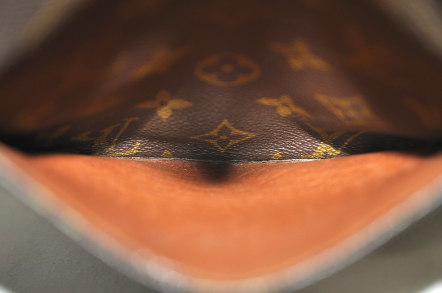 Auth Louis Vuitton Monogram Danube Shoulder Cross Bag Old Model LV Junk K5056