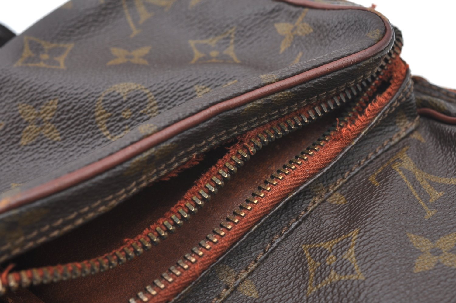 Auth Louis Vuitton Monogram Amazone Shoulder Cross Body Bag Old Model Junk K5058