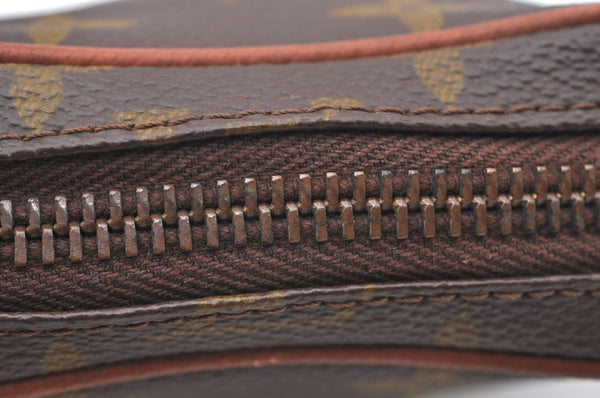 Auth Louis Vuitton Monogram Mini Poche Danube Shoulder Cross Bag Old Model K5065