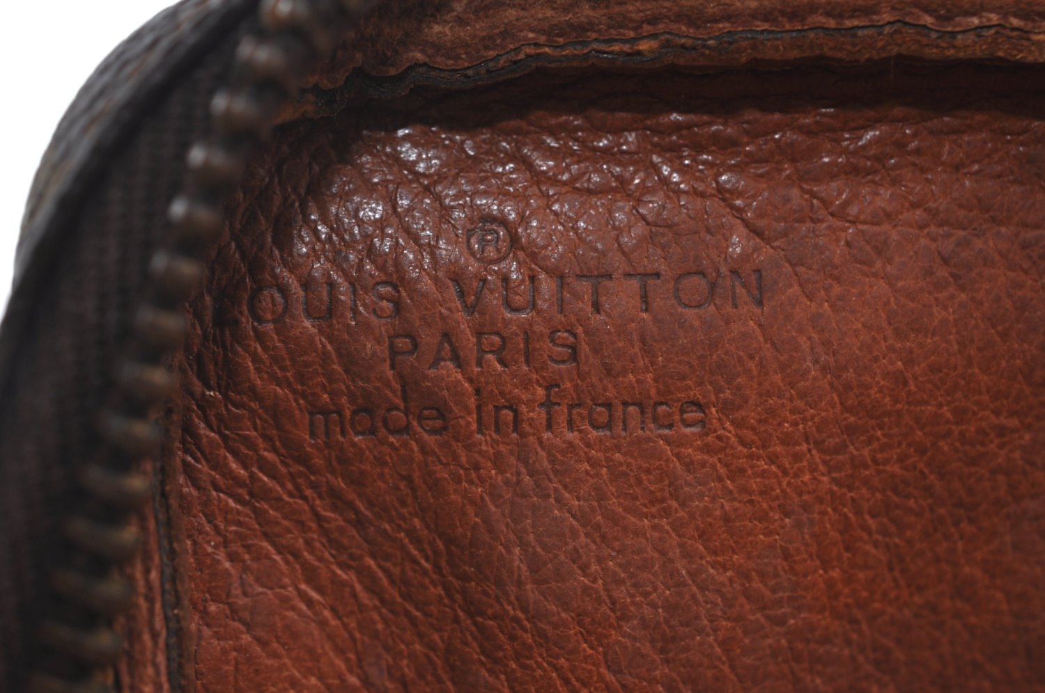 Auth Louis Vuitton Monogram Mini Poche Danube Shoulder Cross Bag Old Model K5065