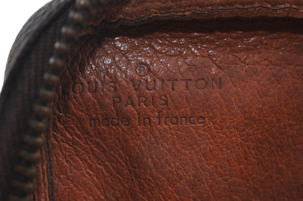 Auth Louis Vuitton Monogram Mini Poche Danube Shoulder Cross Bag Old Model K5065