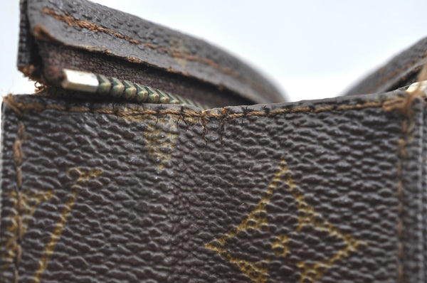 Auth Louis Vuitton Monogram Poche Toilette 26 Cosmetics Pouch Old Model LV K5066