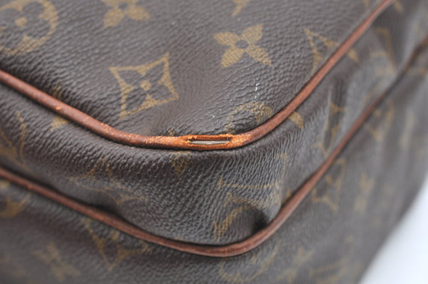 Authentic Louis Vuitton Monogram Nile Shoulder Cross Body Bag Old Model LV K5069