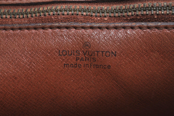 Auth Louis Vuitton Monogram Marly Dragonne GM Clutch Bag Old Model LV Junk K5070