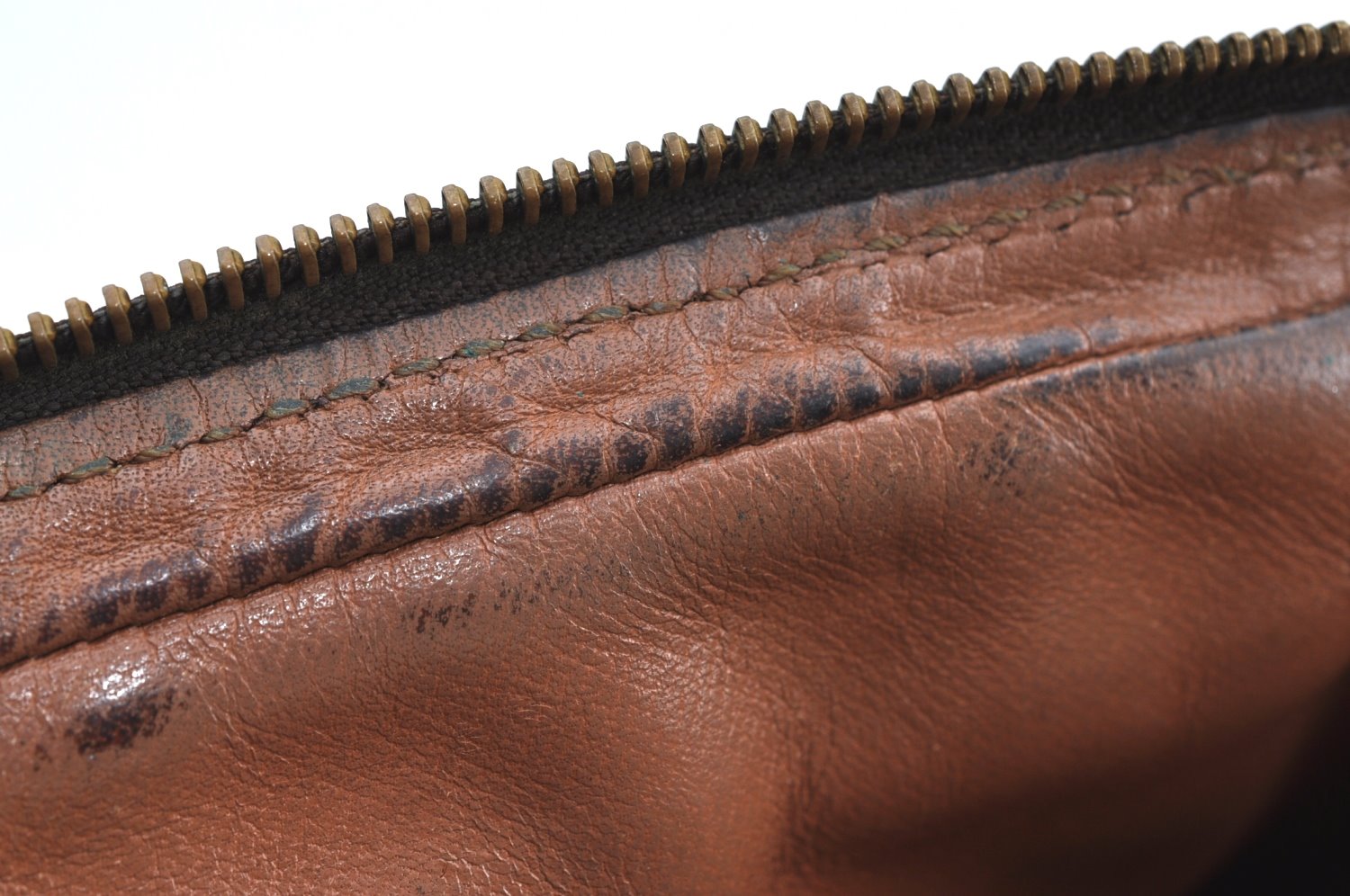 Auth Louis Vuitton Monogram Marly Dragonne GM Clutch Bag Old Model LV Junk K5070