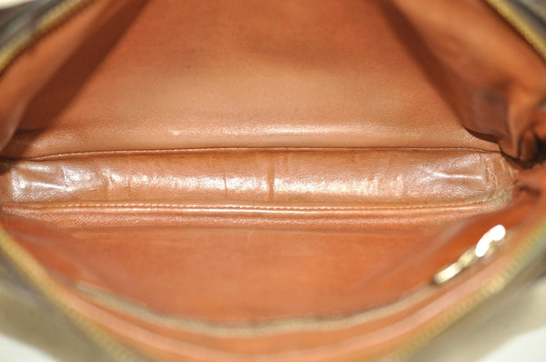 Auth Louis Vuitton Monogram Marly Dragonne GM Clutch Bag Old Model LV Junk K5070