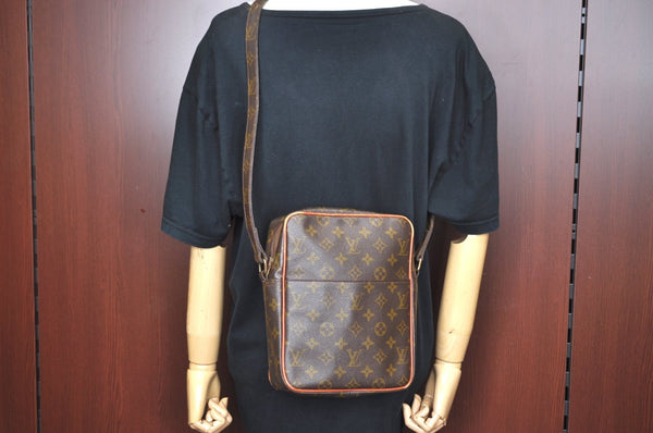 Auth Louis Vuitton Monogram Petit Marceau Shoulder Cross Bag Old Model LV K5071