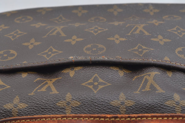 Authentic Louis Vuitton Monogram Deauville Hand Bag M47270 LV K5073