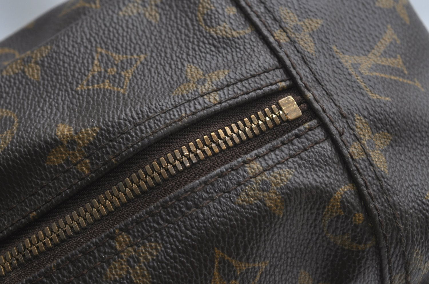 Authentic Louis Vuitton Monogram Deauville Hand Bag M47270 LV K5073