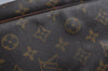 Authentic Louis Vuitton Monogram Deauville Hand Bag M47270 LV K5073