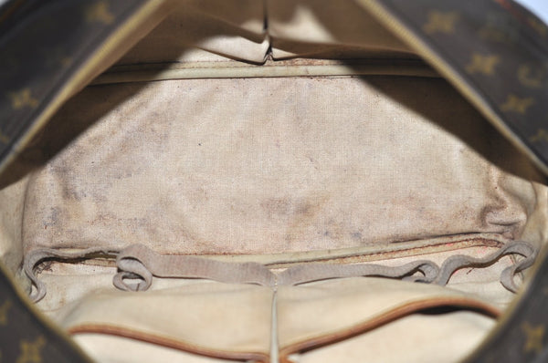 Authentic Louis Vuitton Monogram Deauville Hand Bag M47270 LV K5073