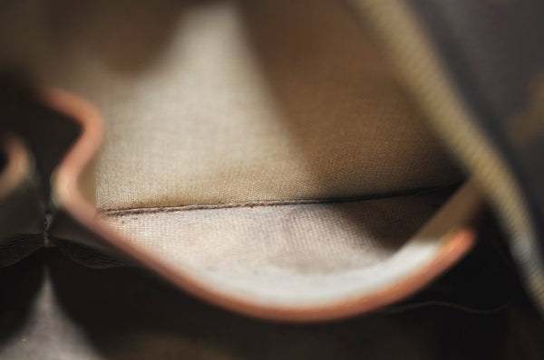 Authentic Louis Vuitton Monogram Deauville Hand Bag M47270 LV K5073