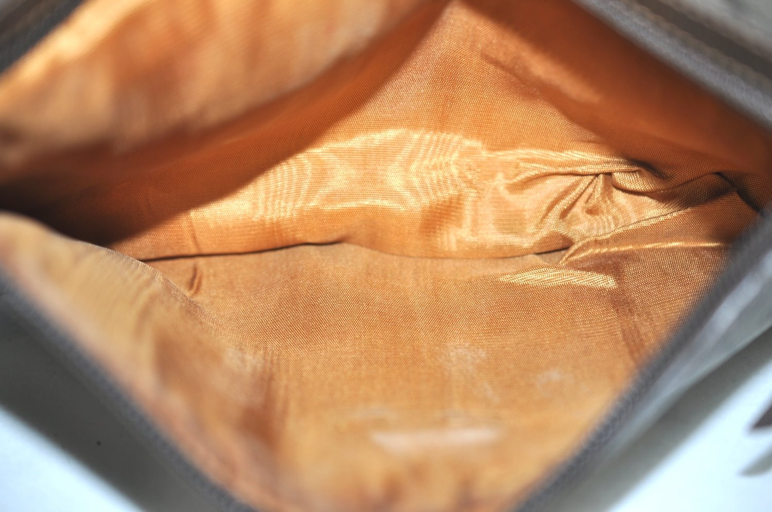 Authentic GUCCI GG Plus Clutch Hand Bag Purse PVC Leather Brown K5074