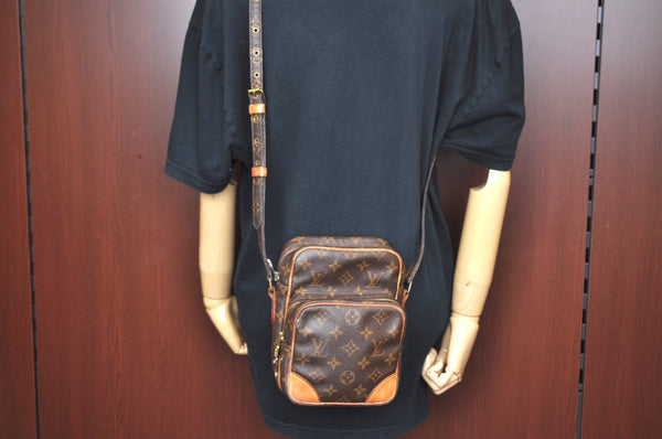 Authentic Louis Vuitton Monogram Amazone Shoulder Cross Body Bag M45236 LV K5077