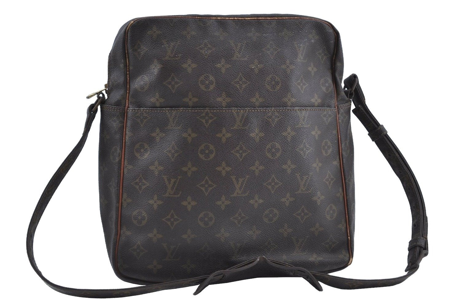 Authentic Louis Vuitton Monogram Marceau Shoulder Cross Body Bag Old Model K5078