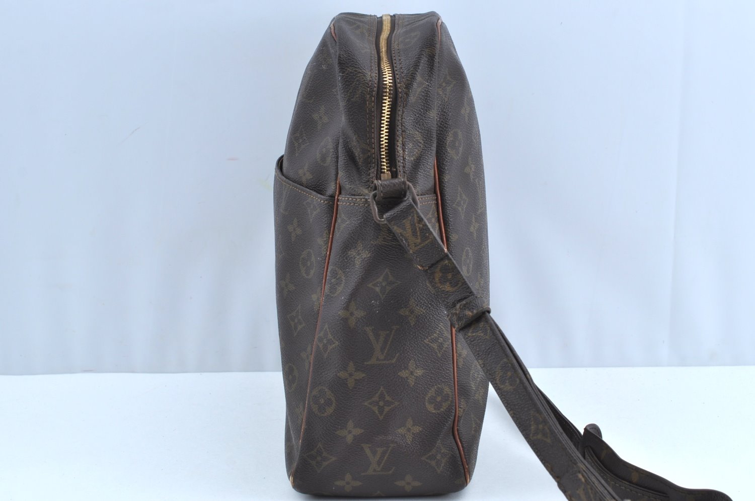 Authentic Louis Vuitton Monogram Marceau Shoulder Cross Body Bag Old Model K5078