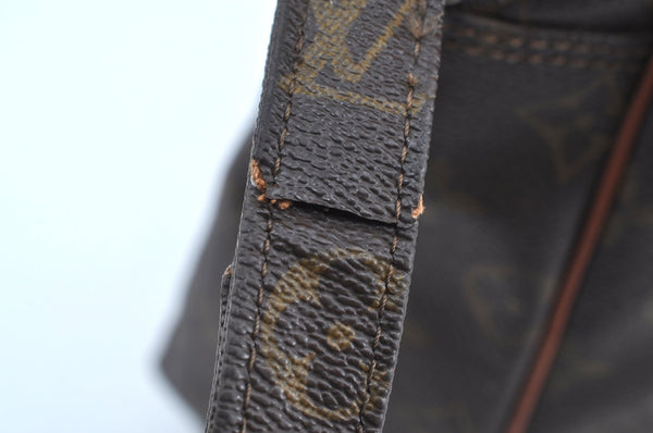 Authentic Louis Vuitton Monogram Marceau Shoulder Cross Body Bag Old Model K5078