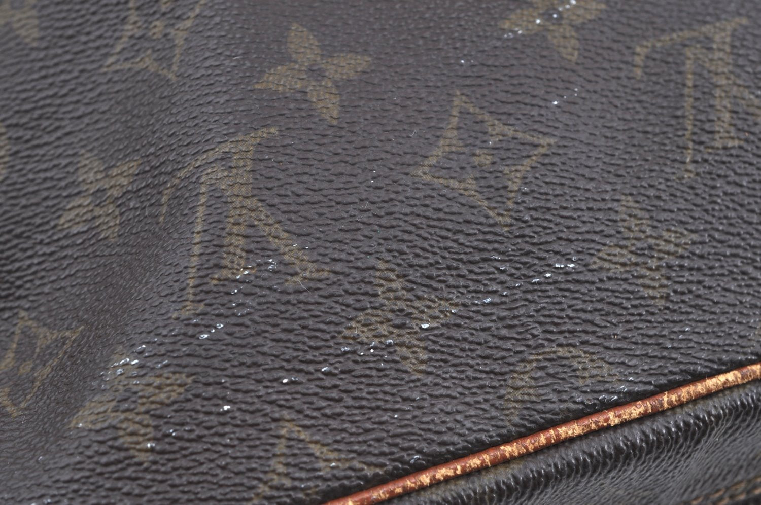 Authentic Louis Vuitton Monogram Marceau Shoulder Cross Body Bag Old Model K5078