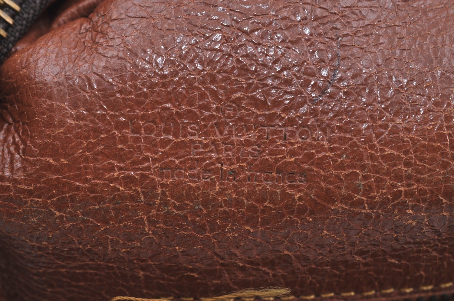 Authentic Louis Vuitton Monogram Marceau Shoulder Cross Body Bag Old Model K5078