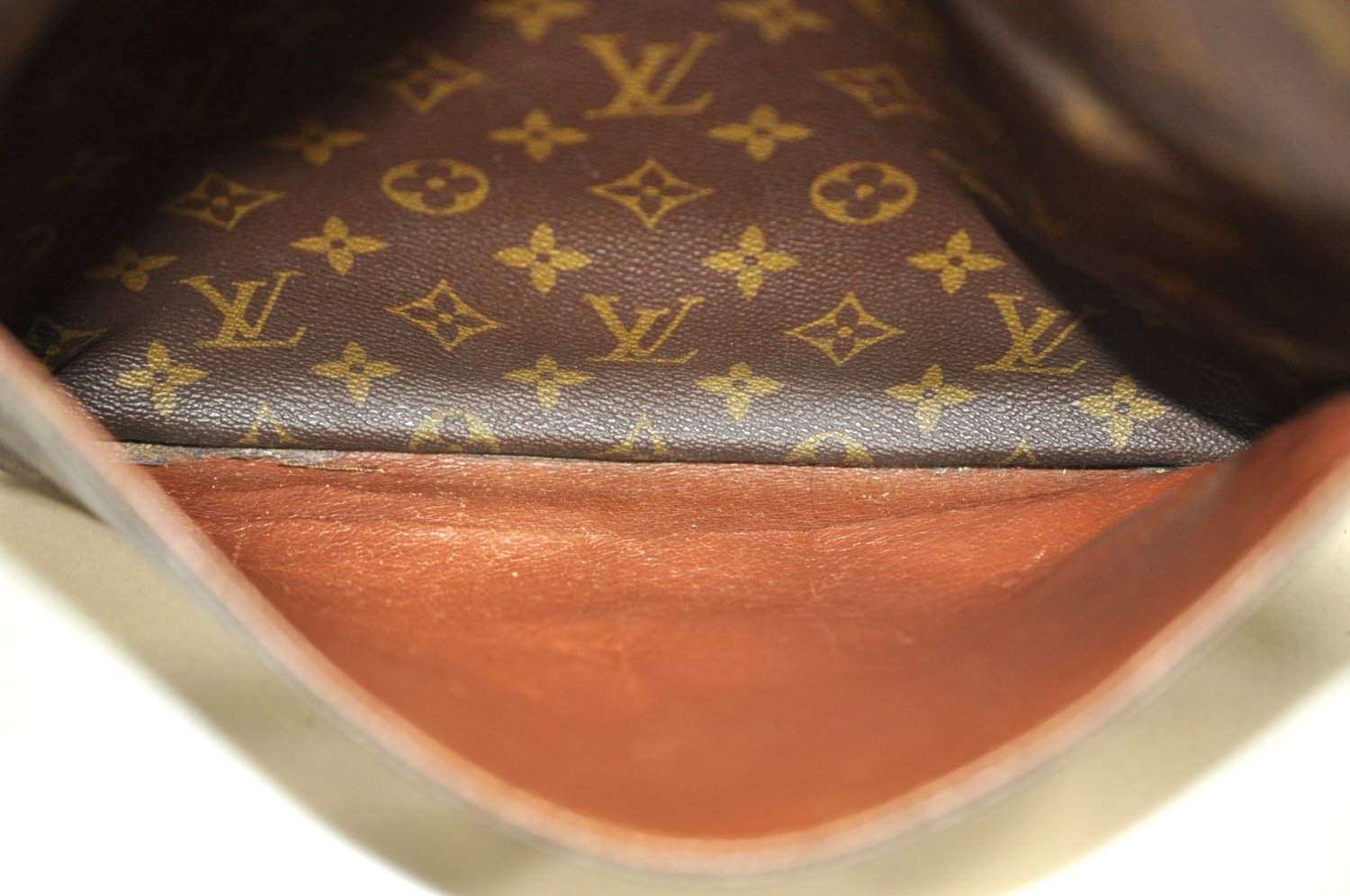 Authentic Louis Vuitton Monogram Marceau Shoulder Cross Body Bag Old Model K5078