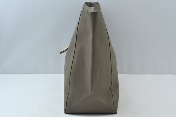 Authetic Louis Vuitton LV Cup 2003 Limited Hand Bag Gray Yellow D60182 LV K5086