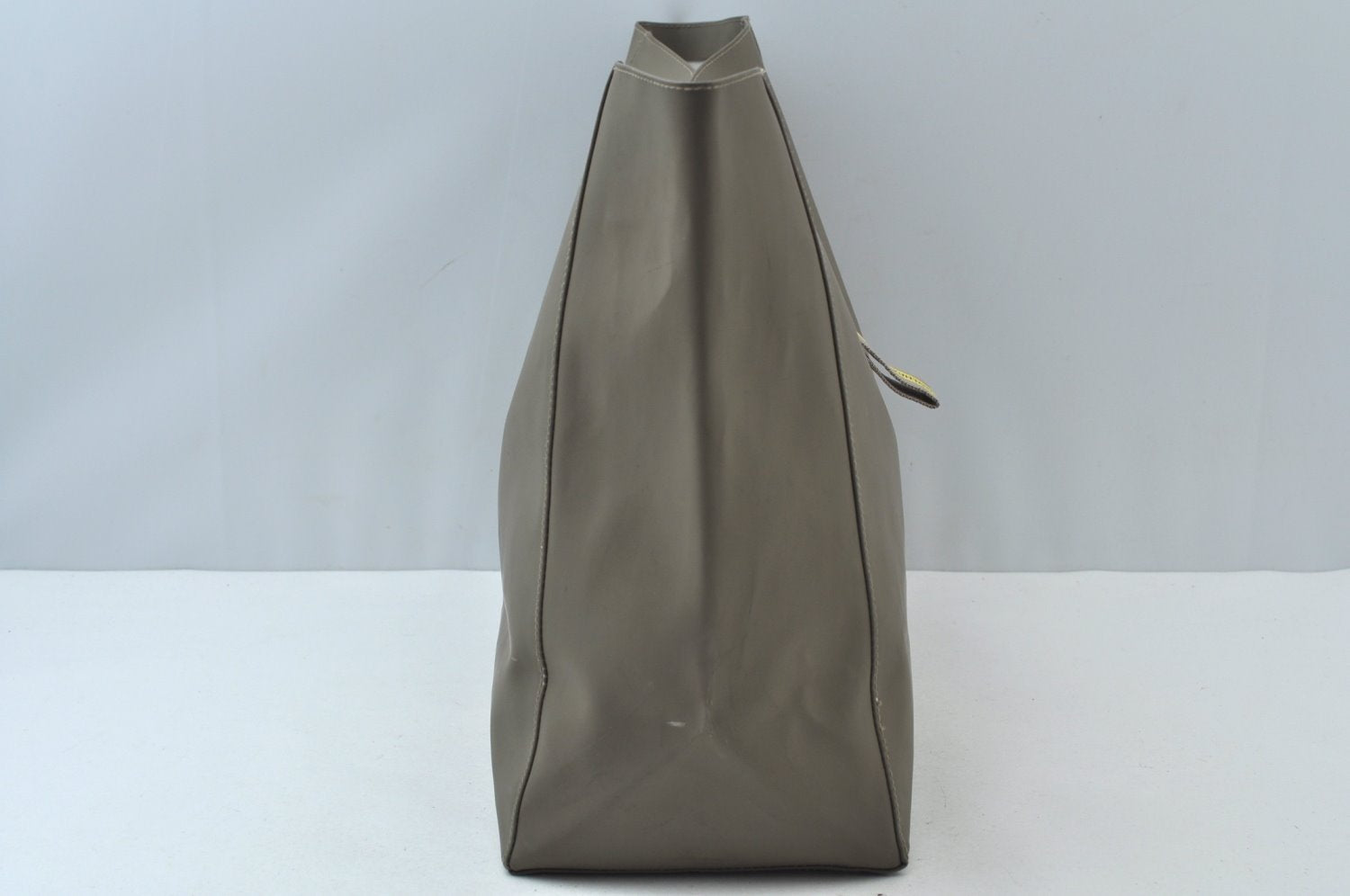 Authetic Louis Vuitton LV Cup 2003 Limited Hand Bag Gray Yellow D60182 LV K5086