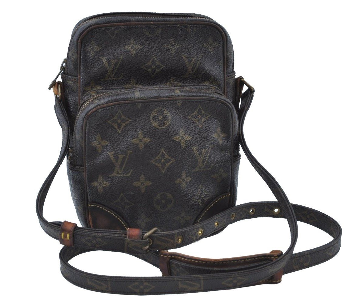 Authentic Louis Vuitton Monogram Amazone Shoulder Cross Body Bag M45236 LV K5093