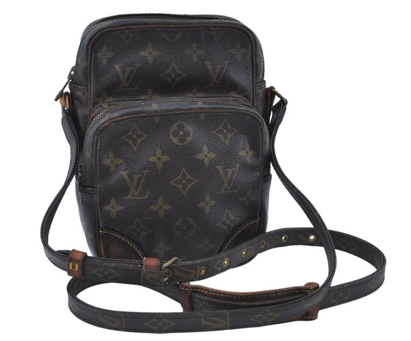 Authentic Louis Vuitton Monogram Amazone Shoulder Cross Body Bag M45236 LV K5093