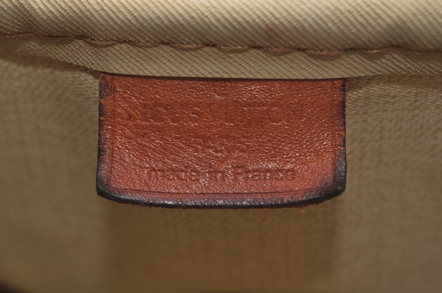 Authentic Louis Vuitton Monogram Deauville Hand Bag M47270 LV K5095