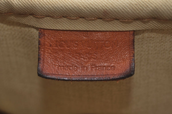 Authentic Louis Vuitton Monogram Deauville Hand Bag M47270 LV K5095