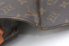 Authentic Louis Vuitton Monogram Cartouchiere GM Shoulder Bag Old Model LV K5096
