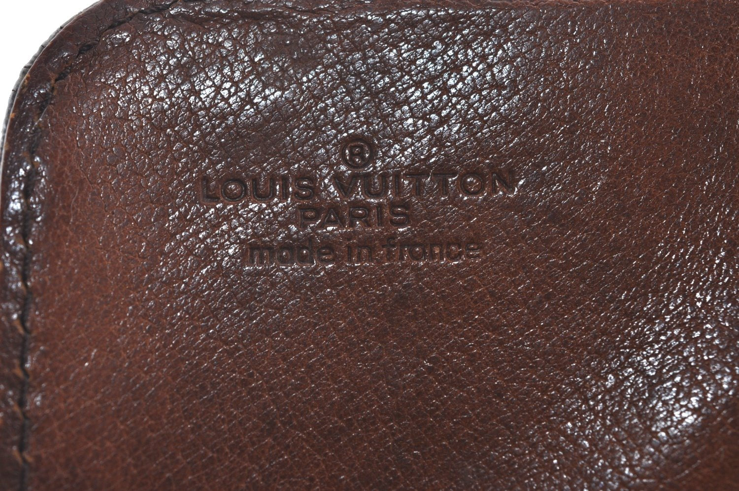 Authentic Louis Vuitton Monogram Cartouchiere GM Shoulder Bag Old Model LV K5096