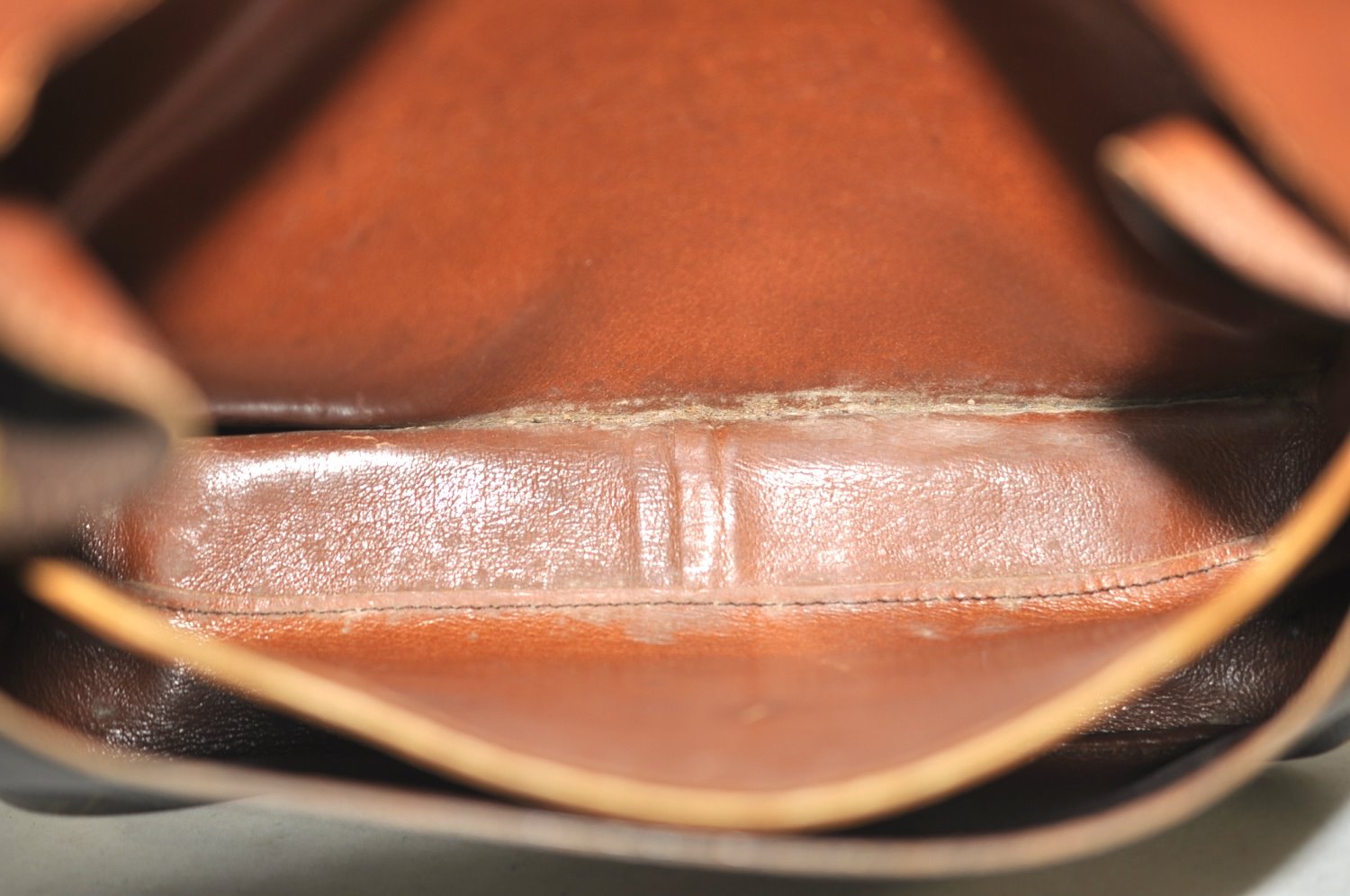 Authentic Louis Vuitton Monogram Cartouchiere GM Shoulder Bag Old Model LV K5096