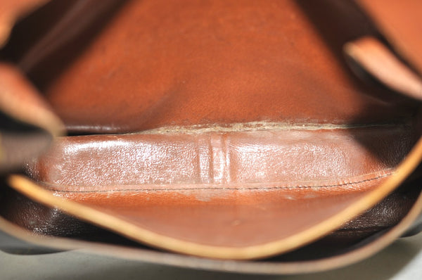 Authentic Louis Vuitton Monogram Cartouchiere GM Shoulder Bag Old Model LV K5096