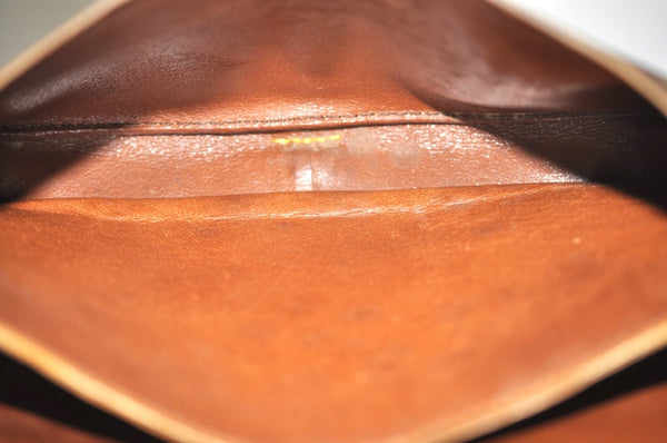 Authentic Louis Vuitton Monogram Cartouchiere GM Shoulder Bag Old Model LV K5096